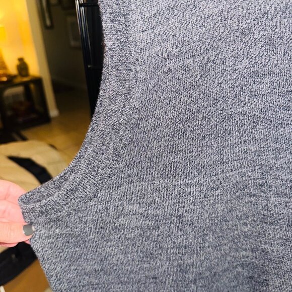 Hart Schaffner Marx Extra Fine Merino Wool Sweater Vest 3XT Gray Big Tall Preppy - Picture 7 of 7
